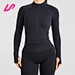 seamless zip up jacket